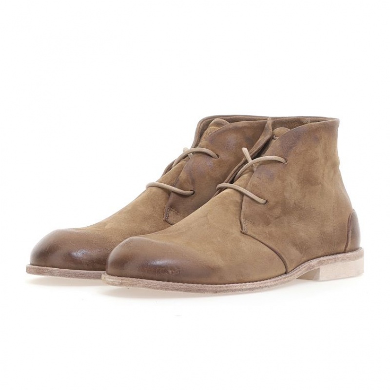 A.S.98 Oswin Ankle boots Herre Khaki | NO-SJZFEG321