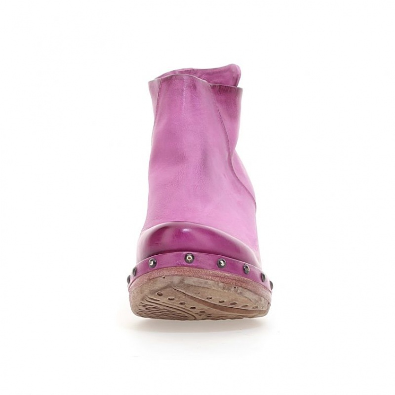 A.S.98 Pancras Ankle boots Dame Fuchsia | NO-MDCVPZ465