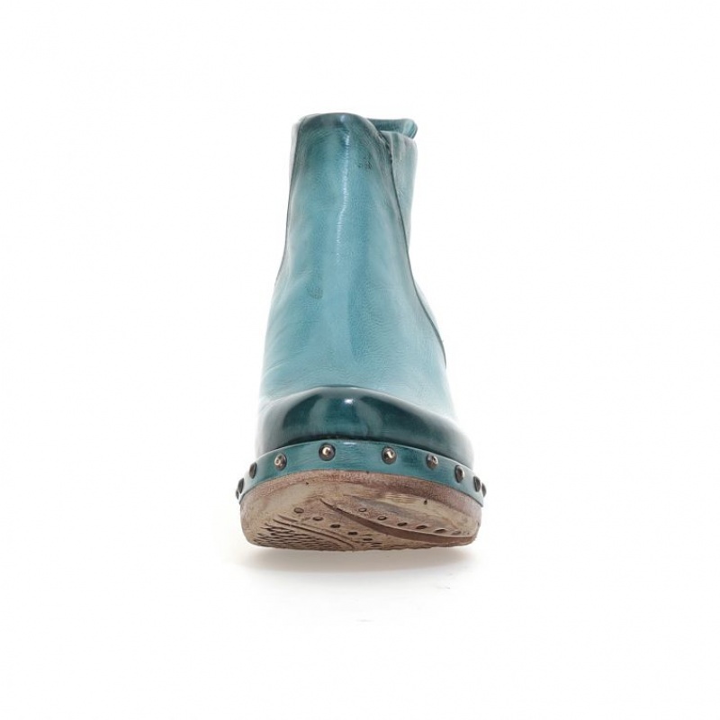 A.S.98 Pancras Ankle boots Dame Grønn | NO-KAUZTM560