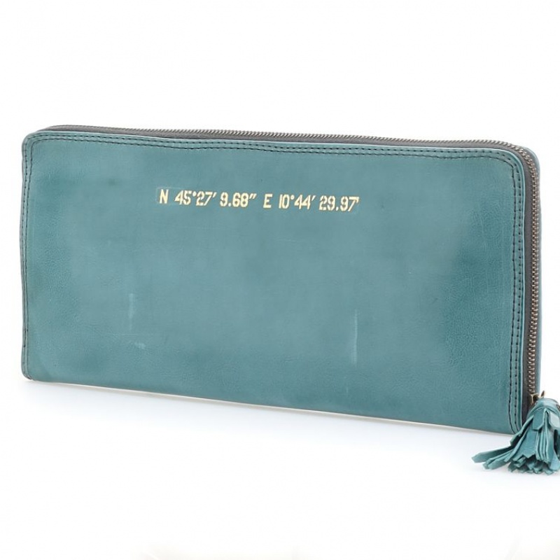 A.S.98 Placida Lommebok Unisex Grønn | NO-WMHXTU604