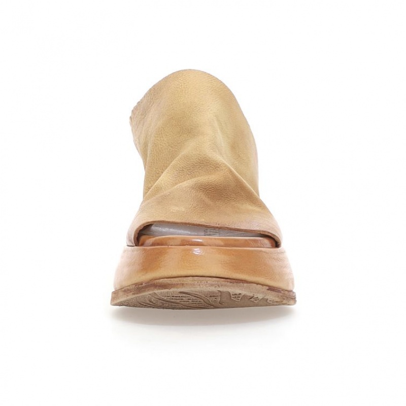 A.S.98 Rae Mules Dame Khaki | NO-NJAXOE128