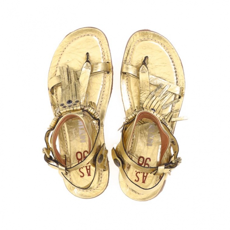 A.S.98 Reina Sandaler Dame Gull | NO-PJFMUL319