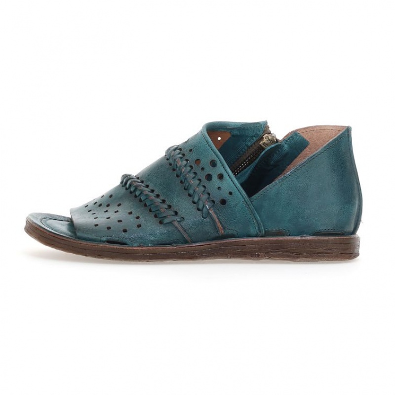 A.S.98 Releigh Sandaler Dame Grønn | NO-THUXMB465