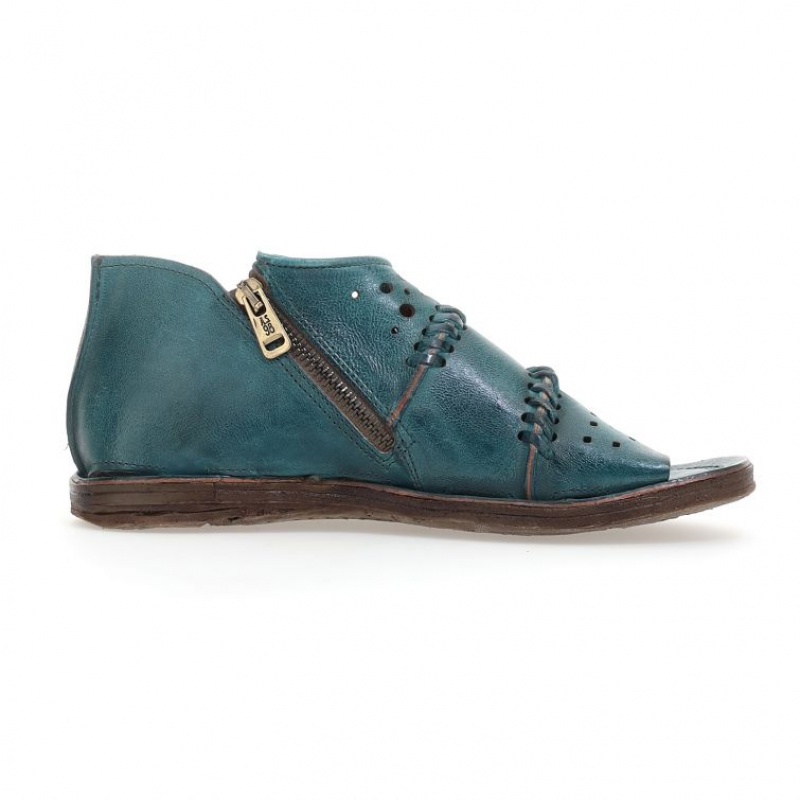 A.S.98 Releigh Sandaler Dame Grønn | NO-THUXMB465