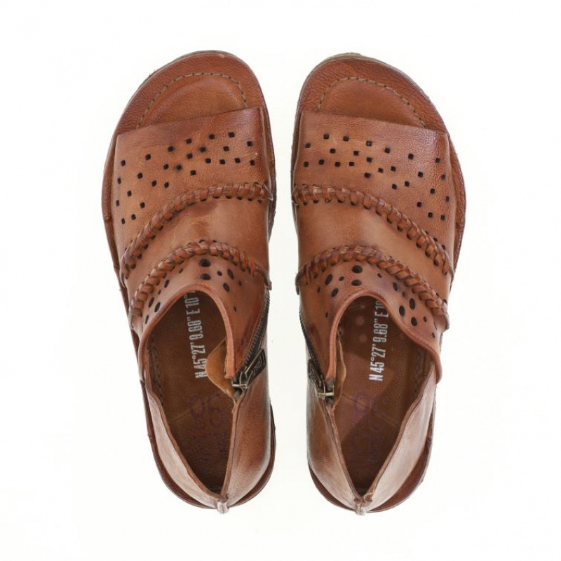 A.S.98 Releigh Sandaler Dame Khaki | NO-RTOFNK519