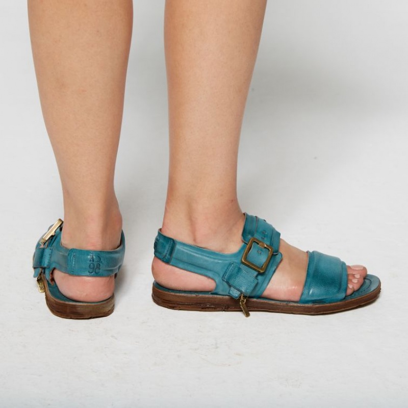 A.S.98 Ria Sandaler Dame Grønn | NO-HNCEFD704