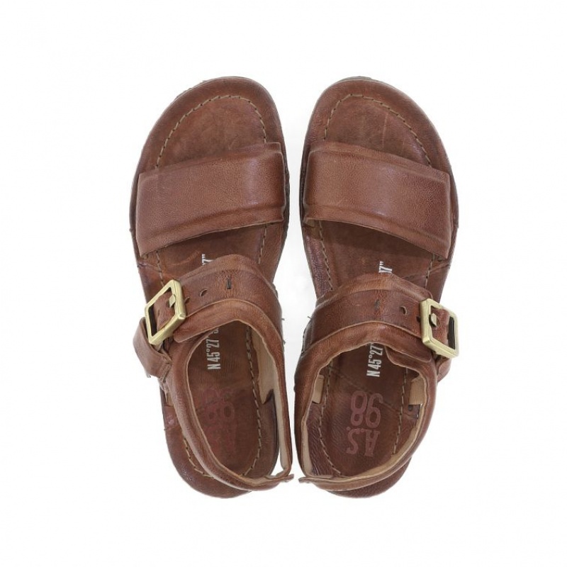 A.S.98 Ria Sandaler Dame Khaki | NO-IAYZSE493