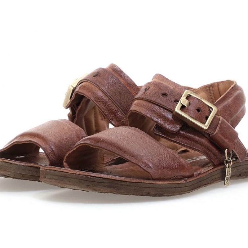 A.S.98 Ria Sandaler Dame Khaki | NO-IAYZSE493