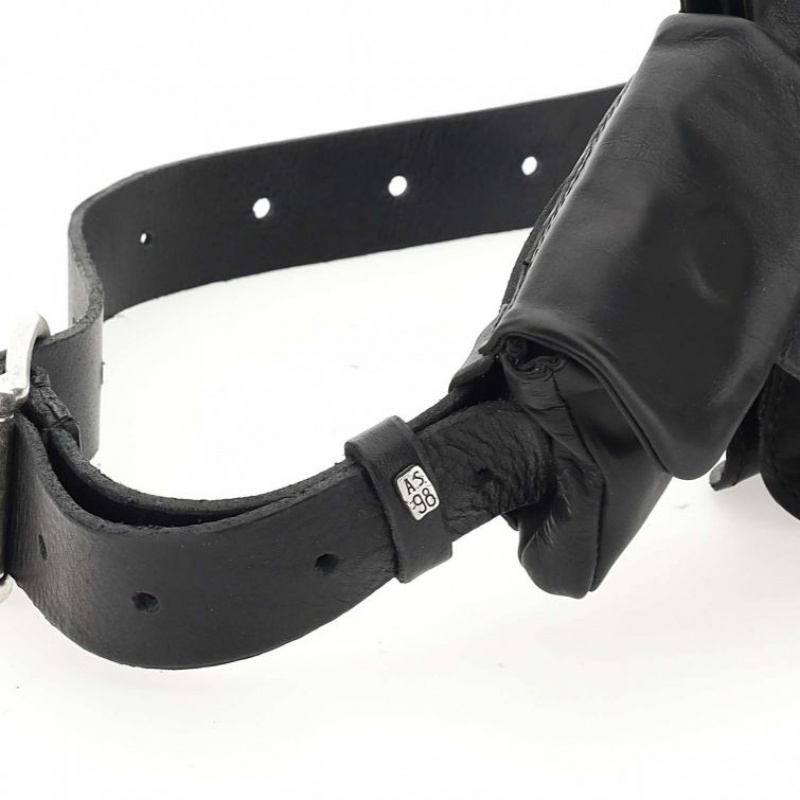 A.S.98 Roly Belte Unisex Svarte | NO-JXAMRK106