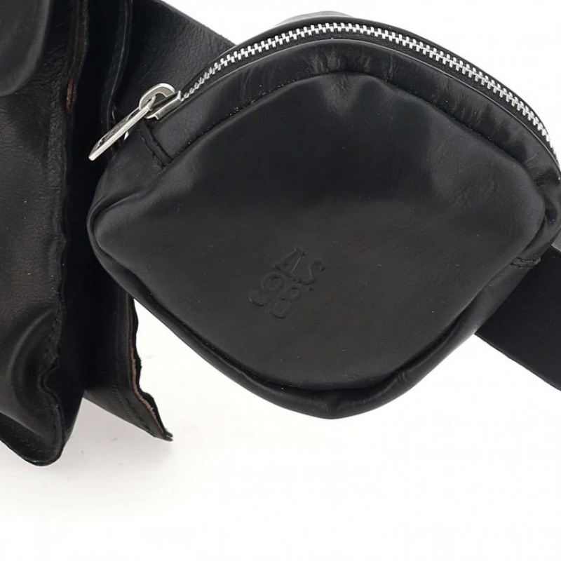 A.S.98 Roly Belte Unisex Svarte | NO-JXAMRK106