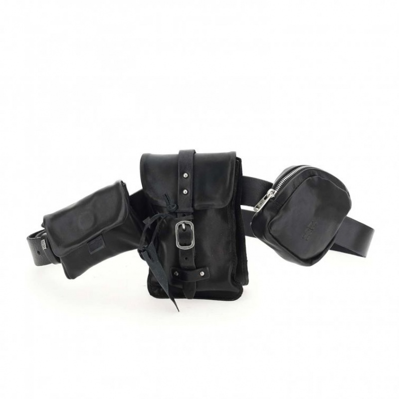 A.S.98 Roly Belte Unisex Svarte | NO-JXAMRK106