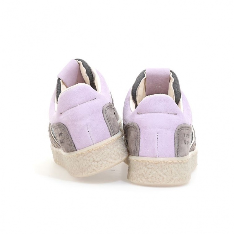 A.S.98 Roxy Sneakers Dame Lilla Grå | NO-VUQLDI870