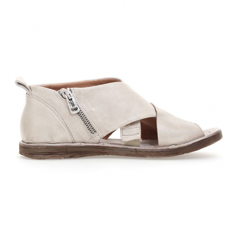 A.S.98 Ruth Sandaler Dame Beige | NO-OPXDHZ273