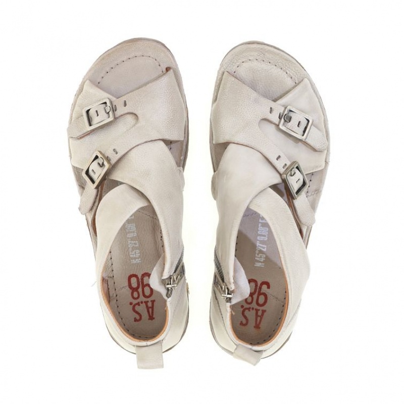 A.S.98 Ruth Sandaler Dame Beige | NO-OPXDHZ273