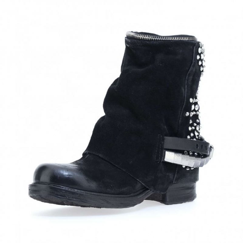 A.S.98 Saint-Shine Ankle boots Dame Svarte | NO-HLVJWS352