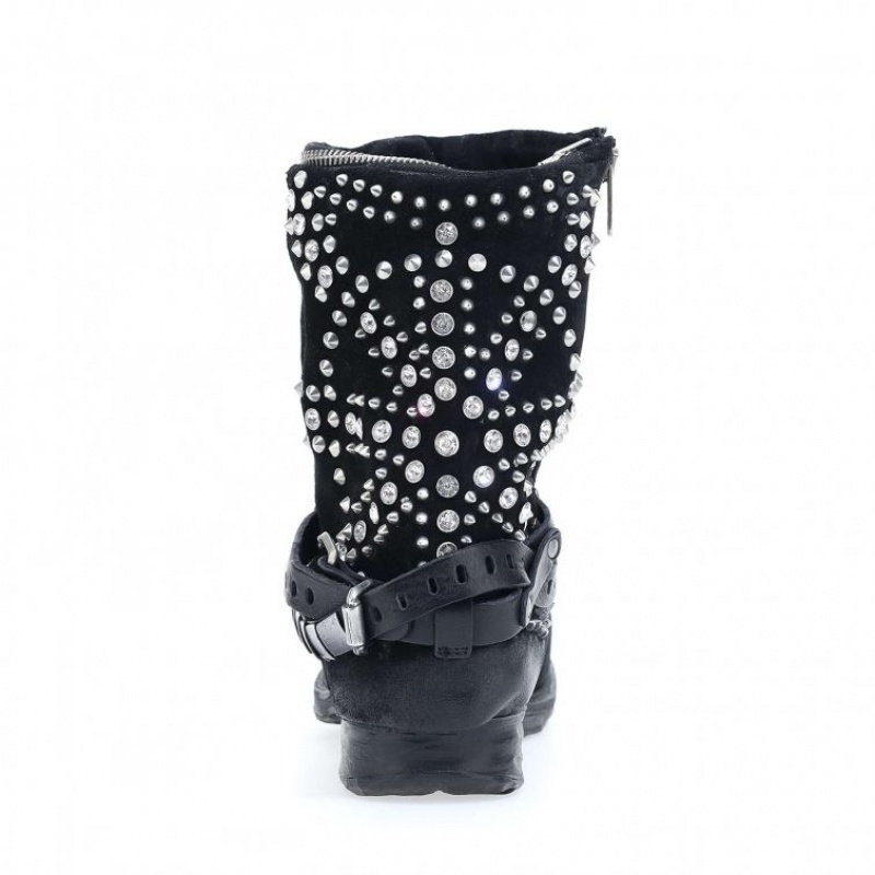 A.S.98 Saint-Shine Ankle boots Dame Svarte | NO-HLVJWS352