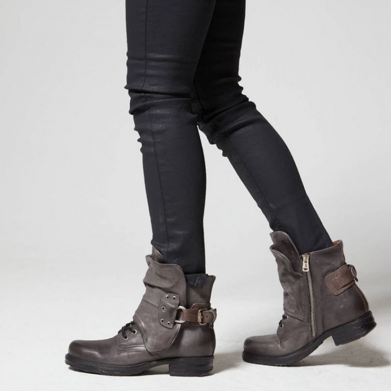 A.S.98 Saintec 259211 Ankle boots Dame Grå | NO-MXNHVC971