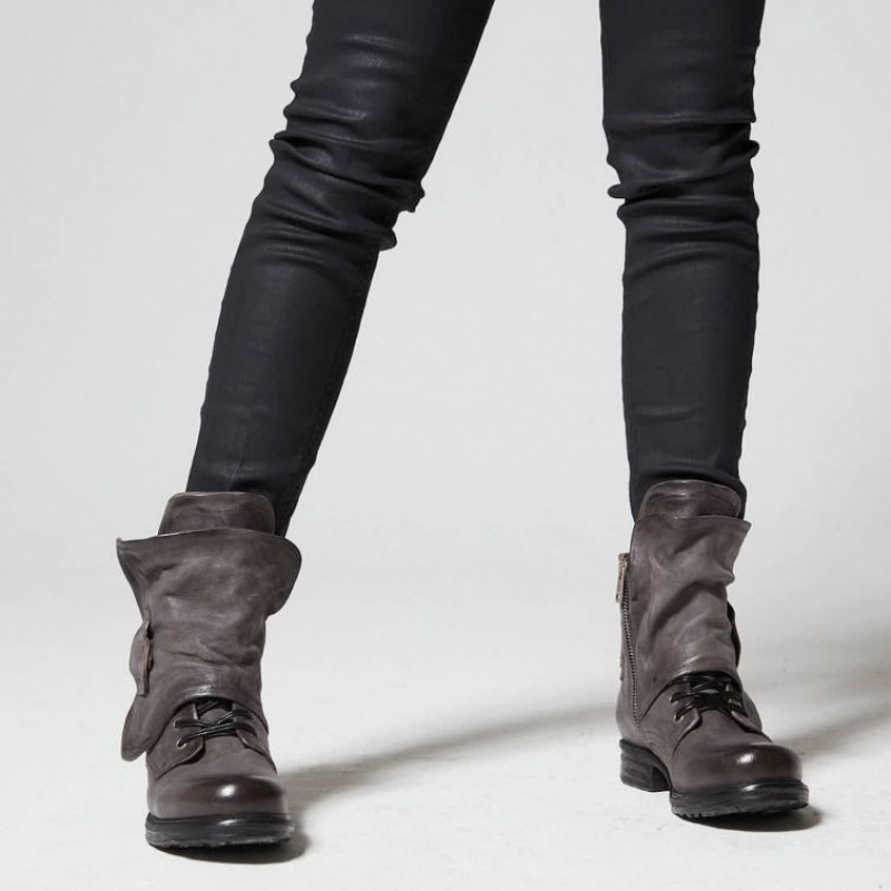 A.S.98 Saintec 259211 Ankle boots Dame Grå | NO-MXNHVC971