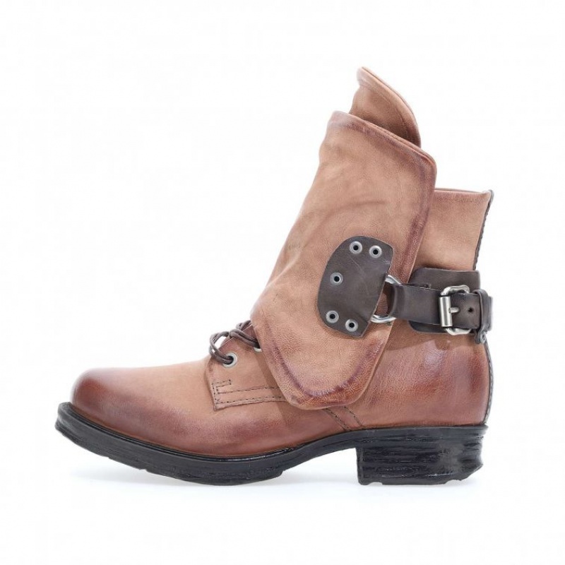 A.S.98 Saintec 259211 Ankle boots Dame Khaki | NO-UEGRVO026