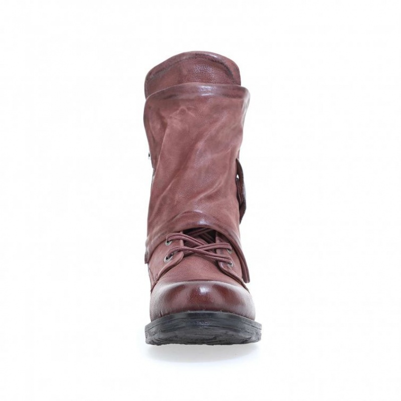 A.S.98 Saintec 259211 Ankle boots Dame Rød | NO-VOFUQM726