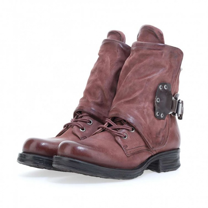 A.S.98 Saintec 259211 Ankle boots Dame Rød | NO-VOFUQM726