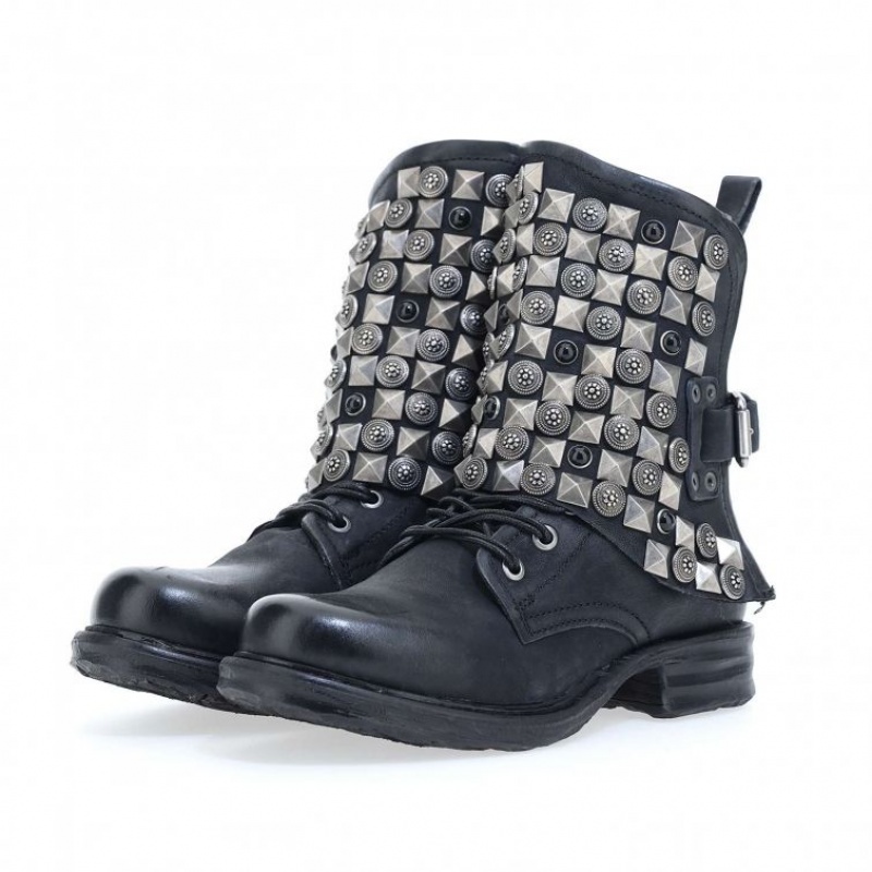 A.S.98 Saintec 259213 Ankle boots Dame Svarte | NO-XIQOUY179