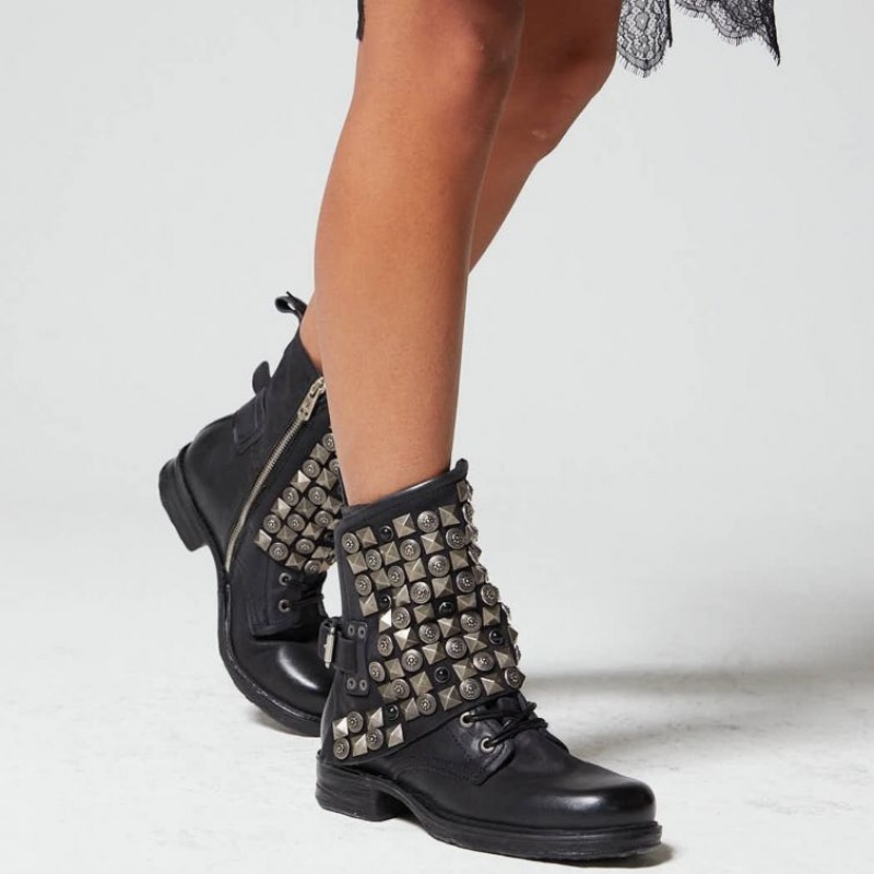 A.S.98 Saintec 259213 Ankle boots Dame Svarte | NO-XIQOUY179