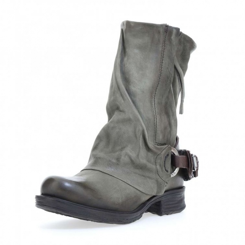 A.S.98 Saintec 259214 Ankle boots Dame Dyp Grønn | NO-LFHBKT865