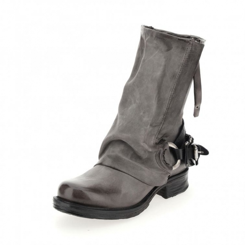 A.S.98 Saintec 259214 Ankle boots Dame Grå | NO-KMWBDA715