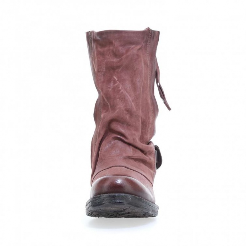 A.S.98 Saintec 259214 Ankle boots Dame Rød | NO-JGWYTU372