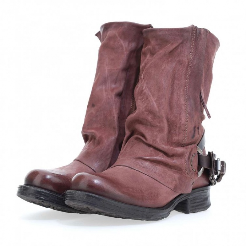 A.S.98 Saintec 259214 Ankle boots Dame Rød | NO-JGWYTU372