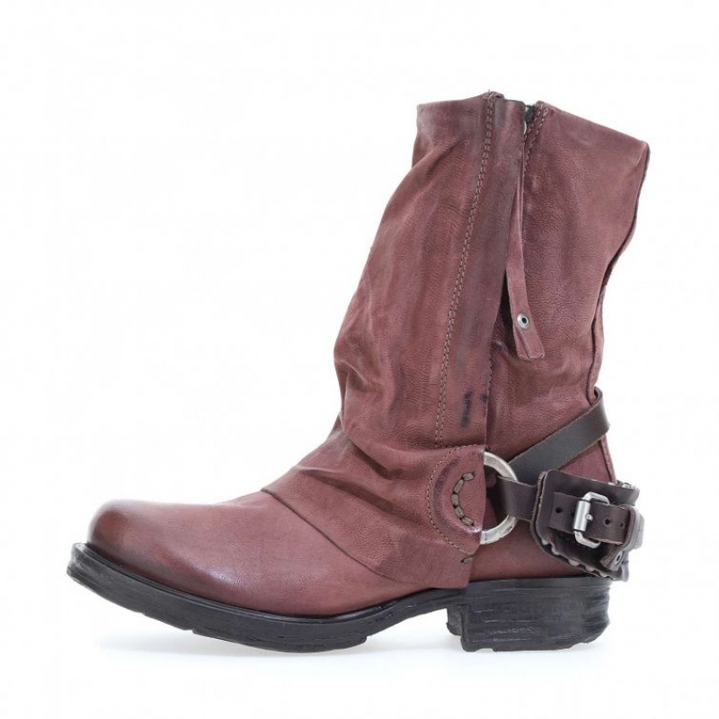 A.S.98 Saintec 259214 Ankle boots Dame Rød | NO-JGWYTU372