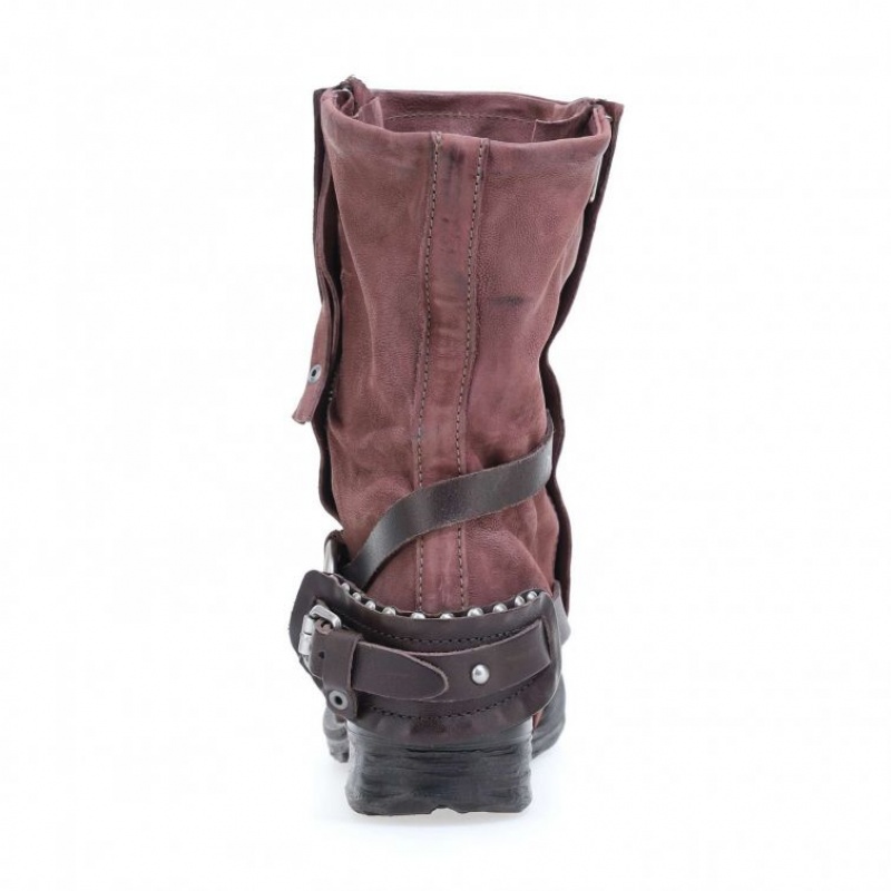 A.S.98 Saintec 259214 Ankle boots Dame Rød | NO-JGWYTU372