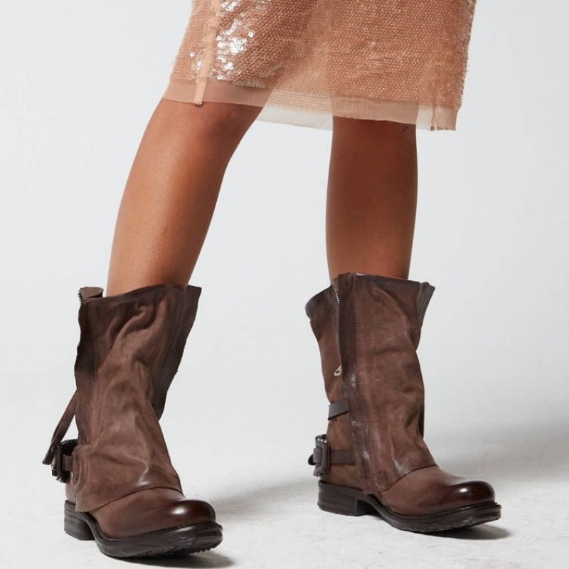A.S.98 Saintec 259214 Ankle boots Dame Sjokolade | NO-FLNOMV214