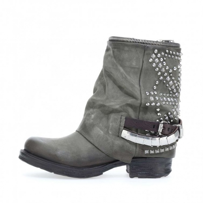 A.S.98 Saintec 259216 Ankle boots Dame Dyp Grønn | NO-ZADXJO184