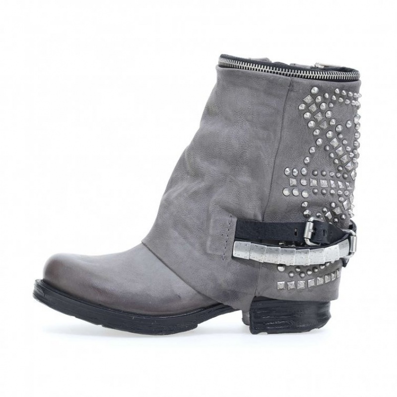 A.S.98 Saintec 259216 Ankle boots Dame Grå | NO-XMUNCT234