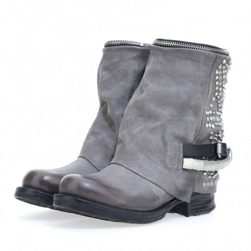 A.S.98 Saintec 259216 Ankle boots Dame Grå | NO-XMUNCT234