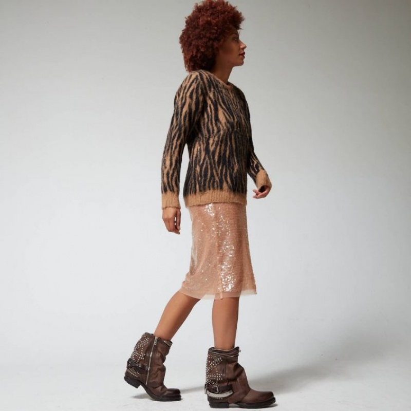 A.S.98 Saintec 259216 Ankle boots Dame Sjokolade | NO-MDJKET639