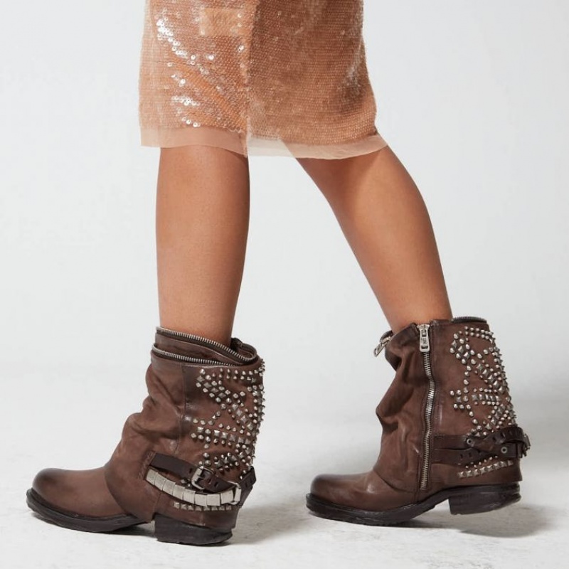 A.S.98 Saintec 259216 Ankle boots Dame Sjokolade | NO-MDJKET639