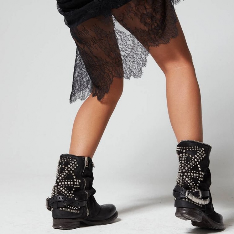 A.S.98 Saintec 259216 Ankle boots Dame Svarte | NO-GCIXNP409