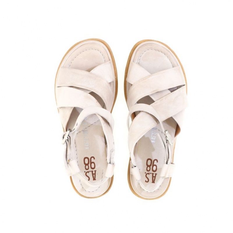 A.S.98 Sallie Sandaler Dame Grå | NO-LSJYZK760