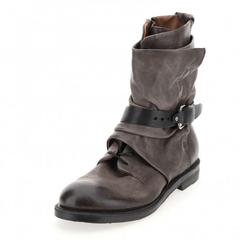 A.S.98 Samurai 347226 Ankle boots Herre Grå | NO-HOAGRY762