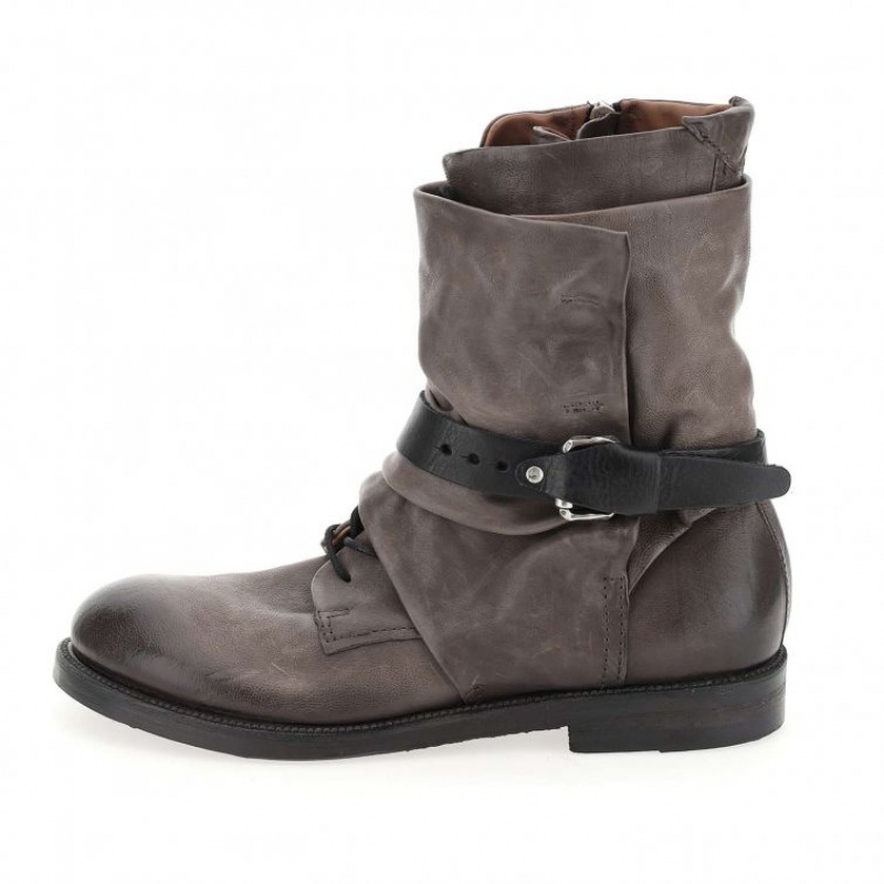 A.S.98 Samurai 347226 Ankle boots Herre Grå | NO-HOAGRY762