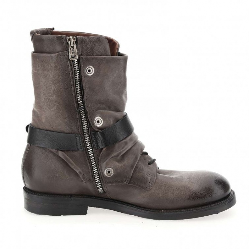 A.S.98 Samurai 347226 Ankle boots Herre Grå | NO-HOAGRY762