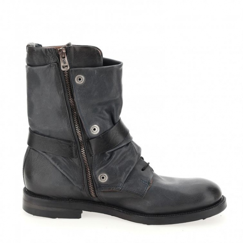 A.S.98 Samurai 347226 Ankle boots Herre Marineblå | NO-VHKMZT895