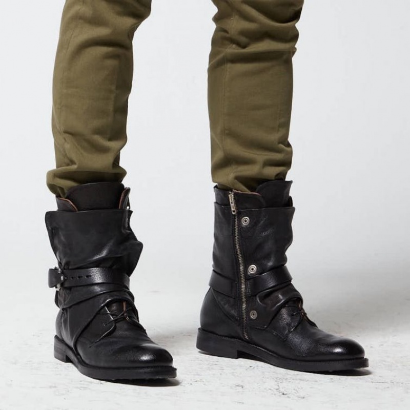 A.S.98 Samurai 347226 Ankle boots Herre Svarte | NO-XSYFCG827