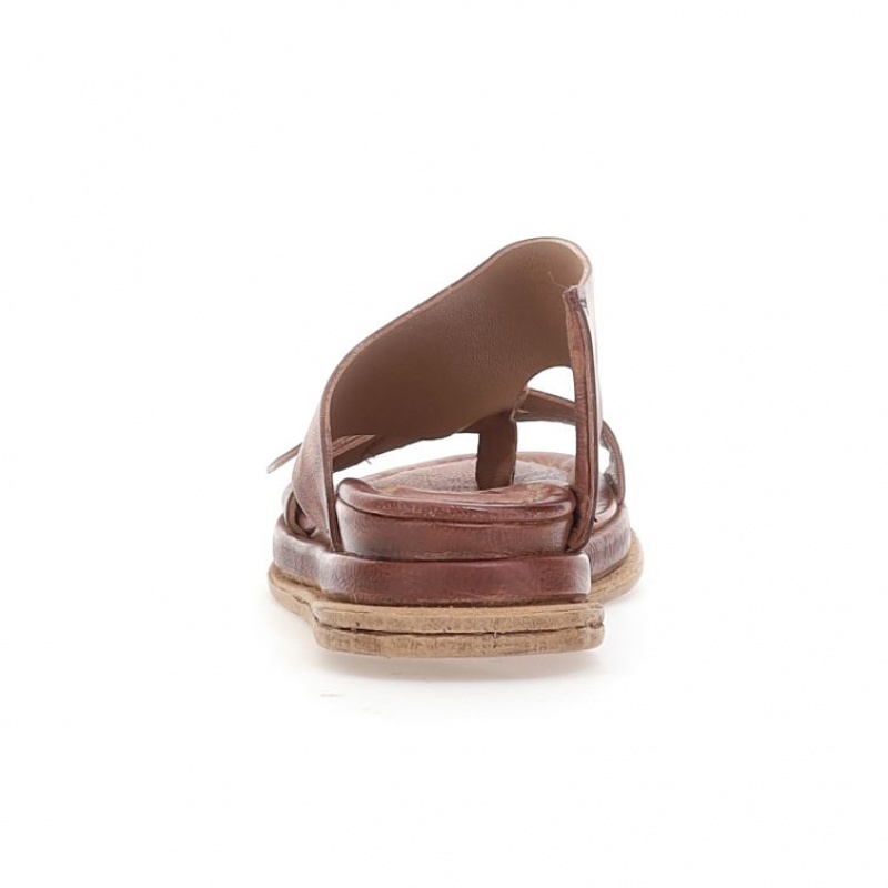A.S.98 Sarah Sandaler Dame Khaki | NO-TREFUV543