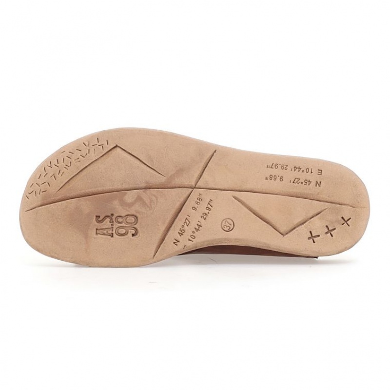 A.S.98 Sarah Sandaler Dame Khaki | NO-TREFUV543