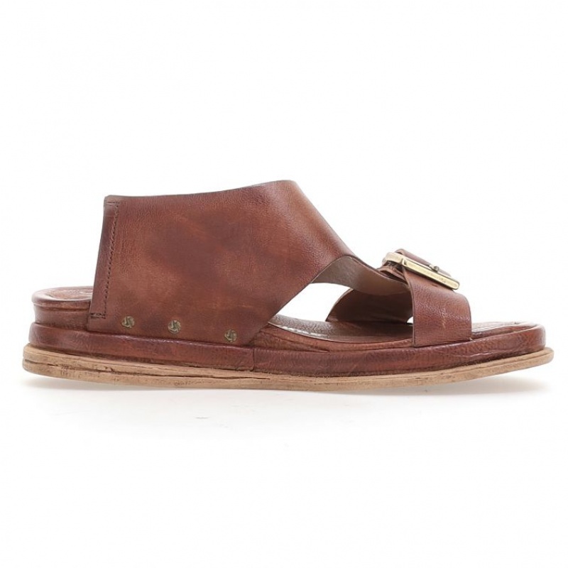 A.S.98 Sarah Sandaler Dame Khaki | NO-TREFUV543