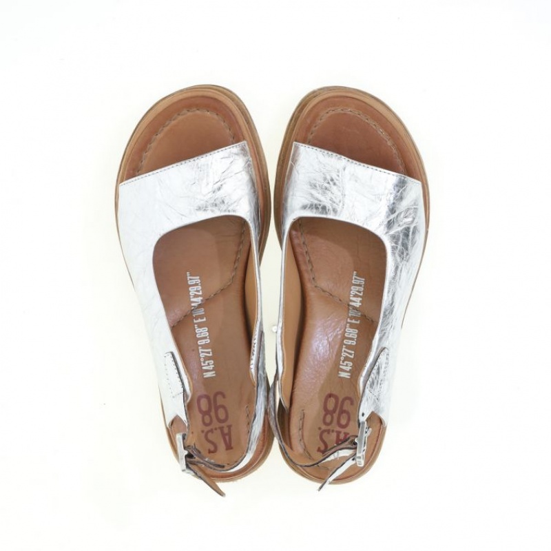 A.S.98 Sera Sandaler Dame Sølv | NO-PTKVLA157